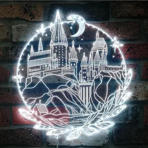 Harry Potter Hogwarts Castle RGB LED Sign