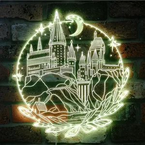 Harry Potter Hogwarts Castle RGB LED Sign
