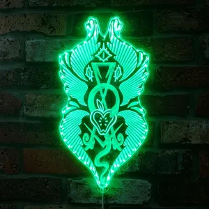Hazbin Hotel Adam Art RGB LED Sign