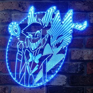 Hazbin Hotel Alastor RGB LED Sign