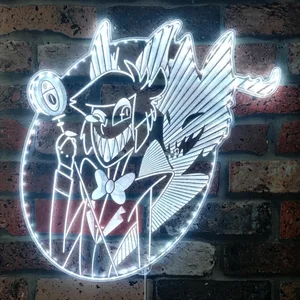 Hazbin Hotel Alastor RGB LED Sign