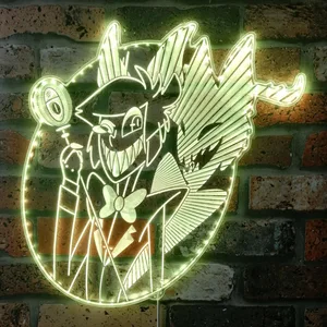 Hazbin Hotel Alastor RGB LED Sign