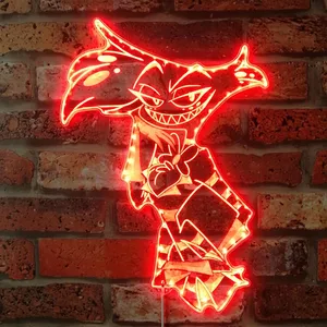 Hazbin Hotel Angel Dust RGB LED Sign