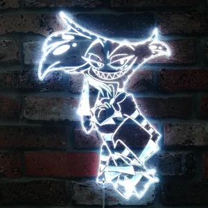 Hazbin Hotel Angel Dust RGB LED Sign