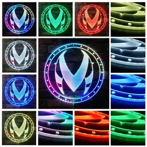 Hazbin Hotel Helluva Boss IMP Logo RGB LED Sign