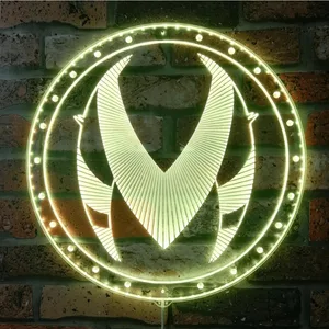 Hazbin Hotel Helluva Boss IMP Logo RGB LED Sign