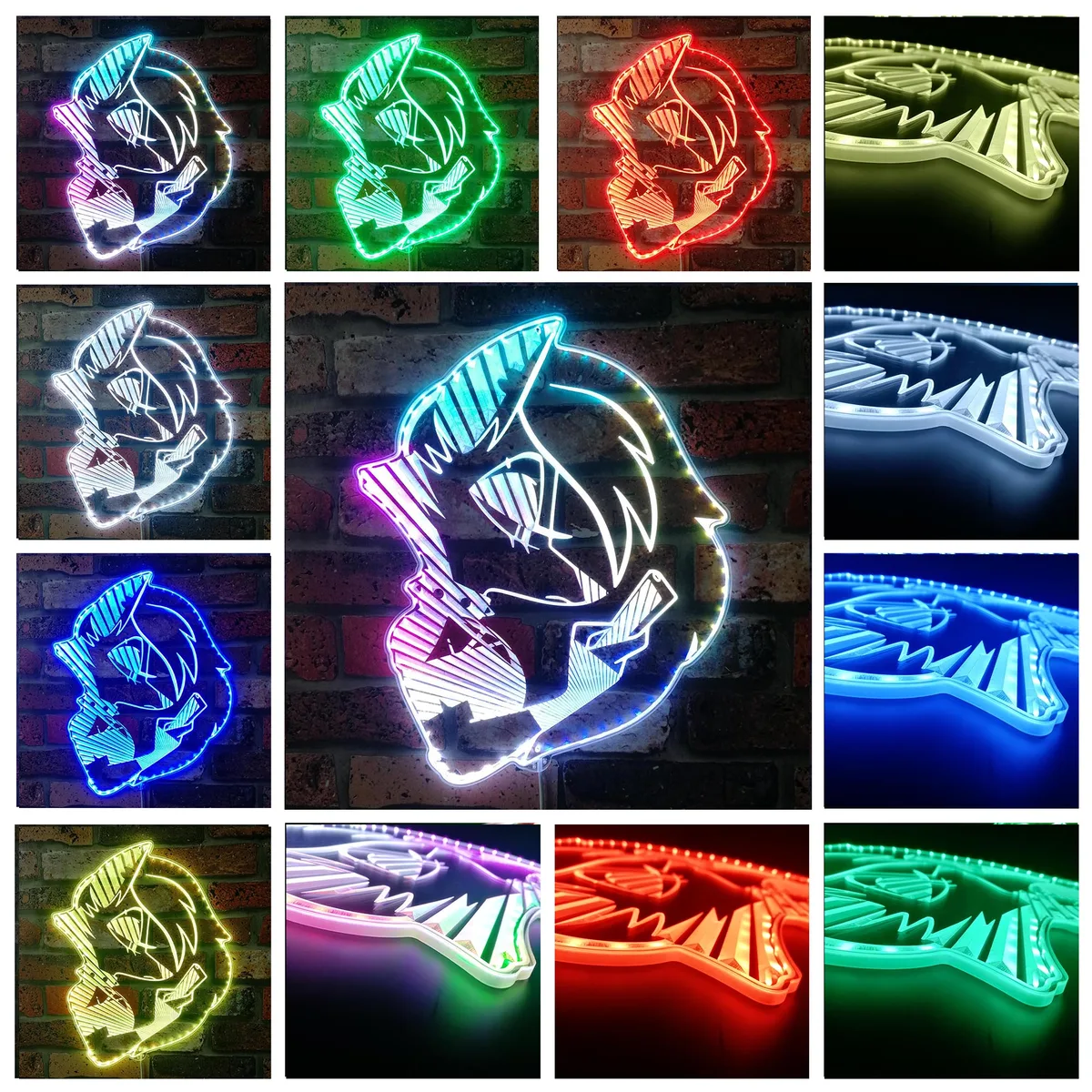 Hazbin Hotel Helluva Boss Loona RGB LED Sign