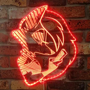 Hazbin Hotel Helluva Boss Loona RGB LED Sign