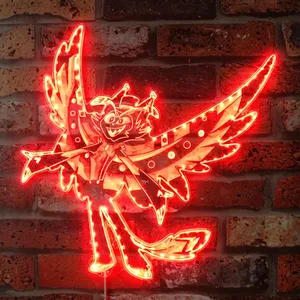 Hazbin Hotel Husk RGB LED Sign