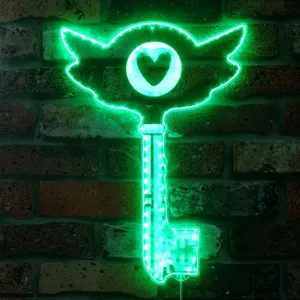 Hazbin Hotel Key RGB LED Sign