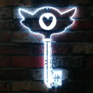 Hazbin Hotel Key RGB LED Sign