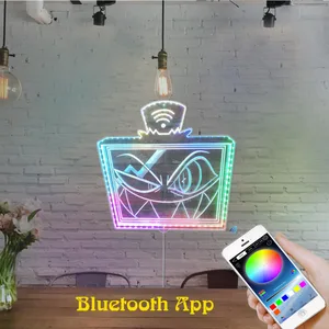 Hazbin Hotel Vox RGB LED Sign