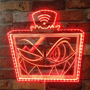 Hazbin Hotel Vox RGB LED Sign