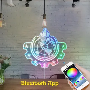 Helldivers Super Earth RGB LED Sign