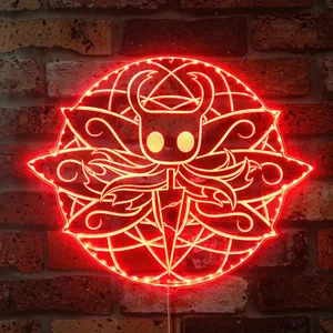 Hollow Knight Logo RGB LED Sign