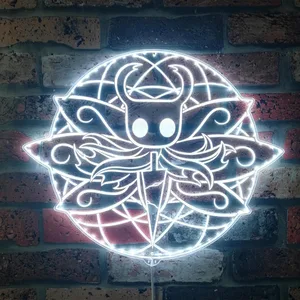 Hollow Knight Logo RGB LED Sign
