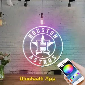 Houston Astros Logo RGB LED Sign