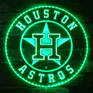 Houston Astros Logo RGB LED Sign