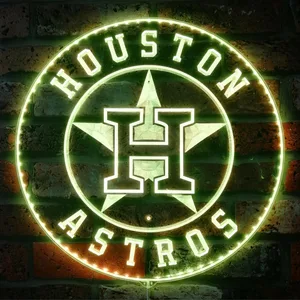 Houston Astros Logo RGB LED Sign