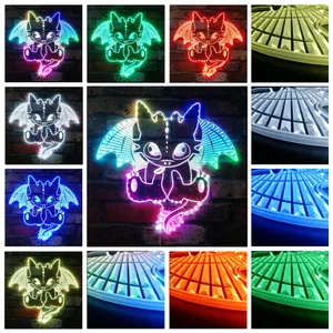 How to Train Your Dragon Toothless RGB LED Sign