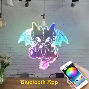 How to Train Your Dragon Toothless RGB LED Sign