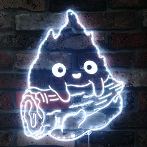 Howl's Moving Castle Calcifer Flame RGB LED Sign