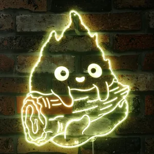 Howl's Moving Castle Calcifer Flame RGB LED Sign