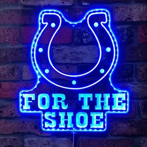 Indianapolis Colts For the Shoe RGB LED Sign