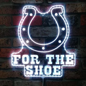 Indianapolis Colts For the Shoe RGB LED Sign