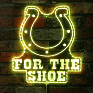 Indianapolis Colts For the Shoe RGB LED Sign