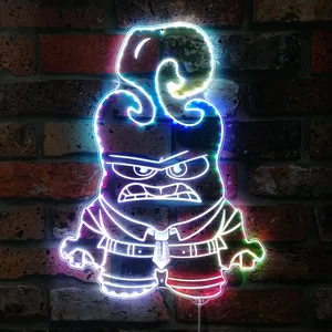 Inside Out Anger RGB LED Sign