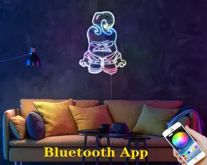 Inside Out Anger RGB LED Sign