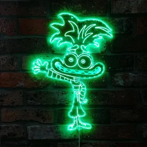 Inside Out Anxiety RGB LED Sign