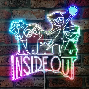 Inside Out Logo RGB LED Sign