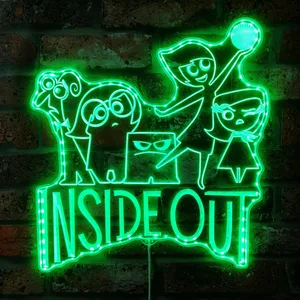 Inside Out Logo RGB LED Sign