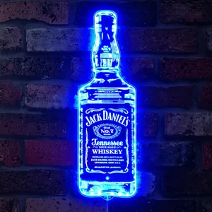 Jack Daniel's Bottle RGB LED Sign
