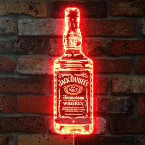 Jack Daniel's Bottle RGB LED Sign