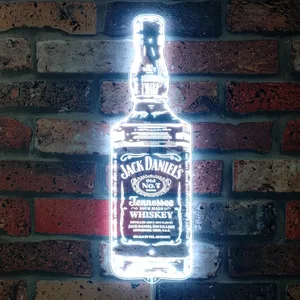 Jack Daniel's Bottle RGB LED Sign