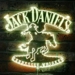 Jack Daniel's Cowboy RGB LED Sign