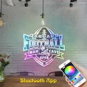 Jacksonville Jaguars Man Cave RGB LED Sign