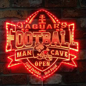 Jacksonville Jaguars Man Cave RGB LED Sign