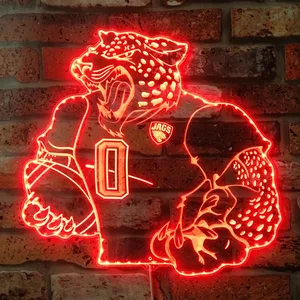 Jacksonville Jaguars NFL RGB LED Sign