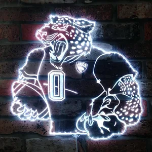 Jacksonville Jaguars NFL RGB LED Sign