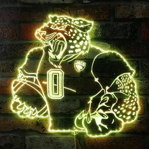 Jacksonville Jaguars NFL RGB LED Sign