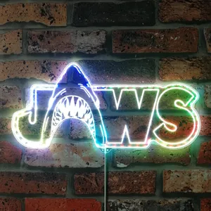 JAWS Logo RGB LED Sign