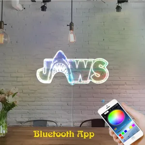JAWS Logo RGB LED Sign