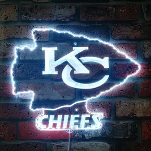 Kansas City Chiefs Logo RGB LED Sign
