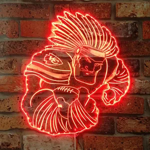 Kansas City Chiefs NFL RGB LED Sign