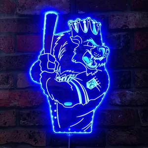 Kansas City Royals Baseball RGB LED Sign