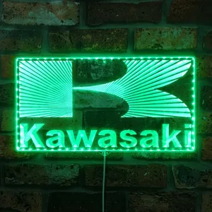 Kawasaki Logo RGB LED Sign